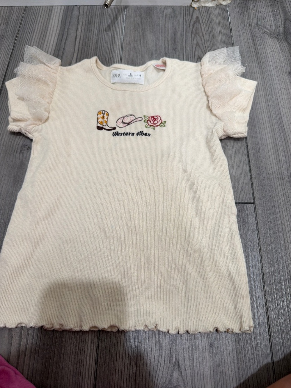 Western Zara shirt